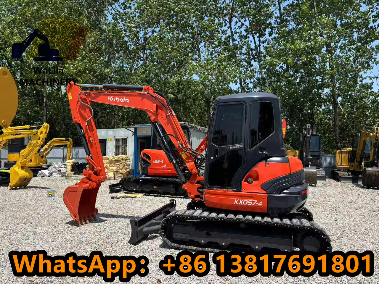 KUBOTA KX057-4 - Mini escavadeira: foto 1 KUBOTA KX057-4 - Mini escavadeira: foto 1