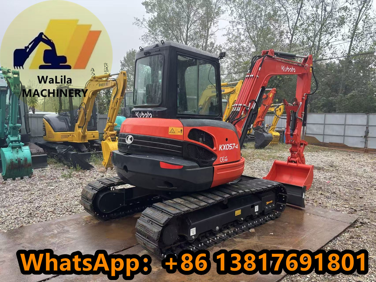 KUBOTA KX057-4 - Mini escavadeira: foto 2 KUBOTA KX057-4 - Mini escavadeira: foto 2