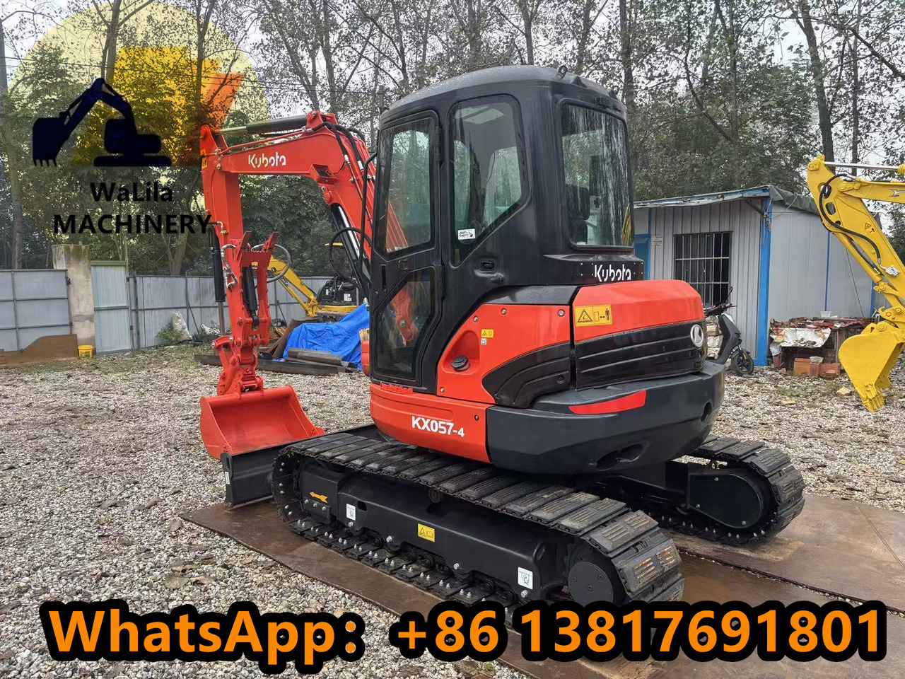KUBOTA KX057-4 - Mini escavadeira: foto 4 KUBOTA KX057-4 - Mini escavadeira: foto 4