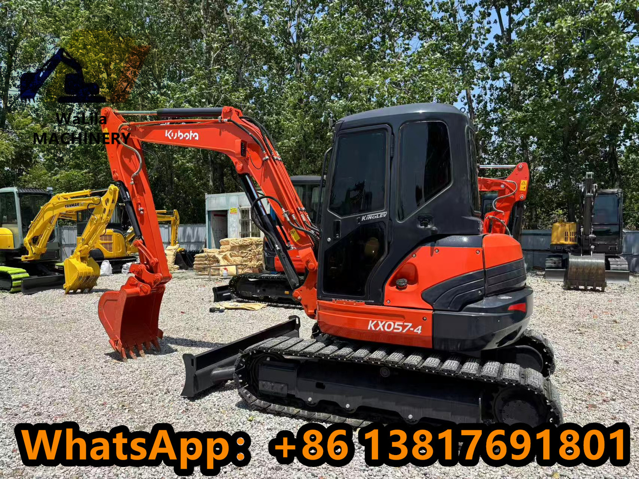 KUBOTA KX057 - Mini escavadeira: foto 1 KUBOTA KX057 - Mini escavadeira: foto 1