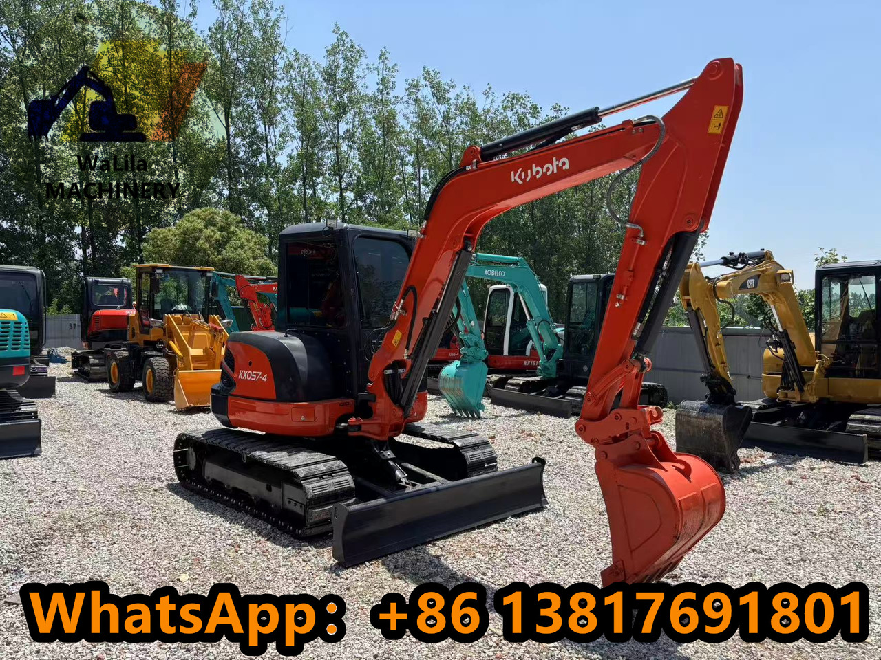 KUBOTA KX057 - Mini escavadeira: foto 3 KUBOTA KX057 - Mini escavadeira: foto 3