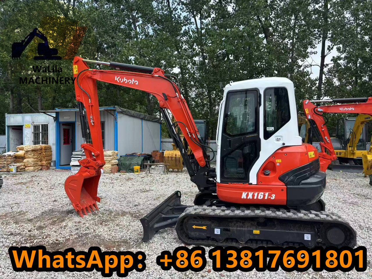 KUBOTA KX161 - Mini escavadeira: foto 1 KUBOTA KX161 - Mini escavadeira: foto 1