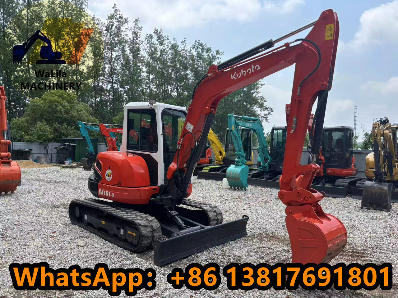 KUBOTA KX161 - Mini escavadeira: foto 3 KUBOTA KX161 - Mini escavadeira: foto 3