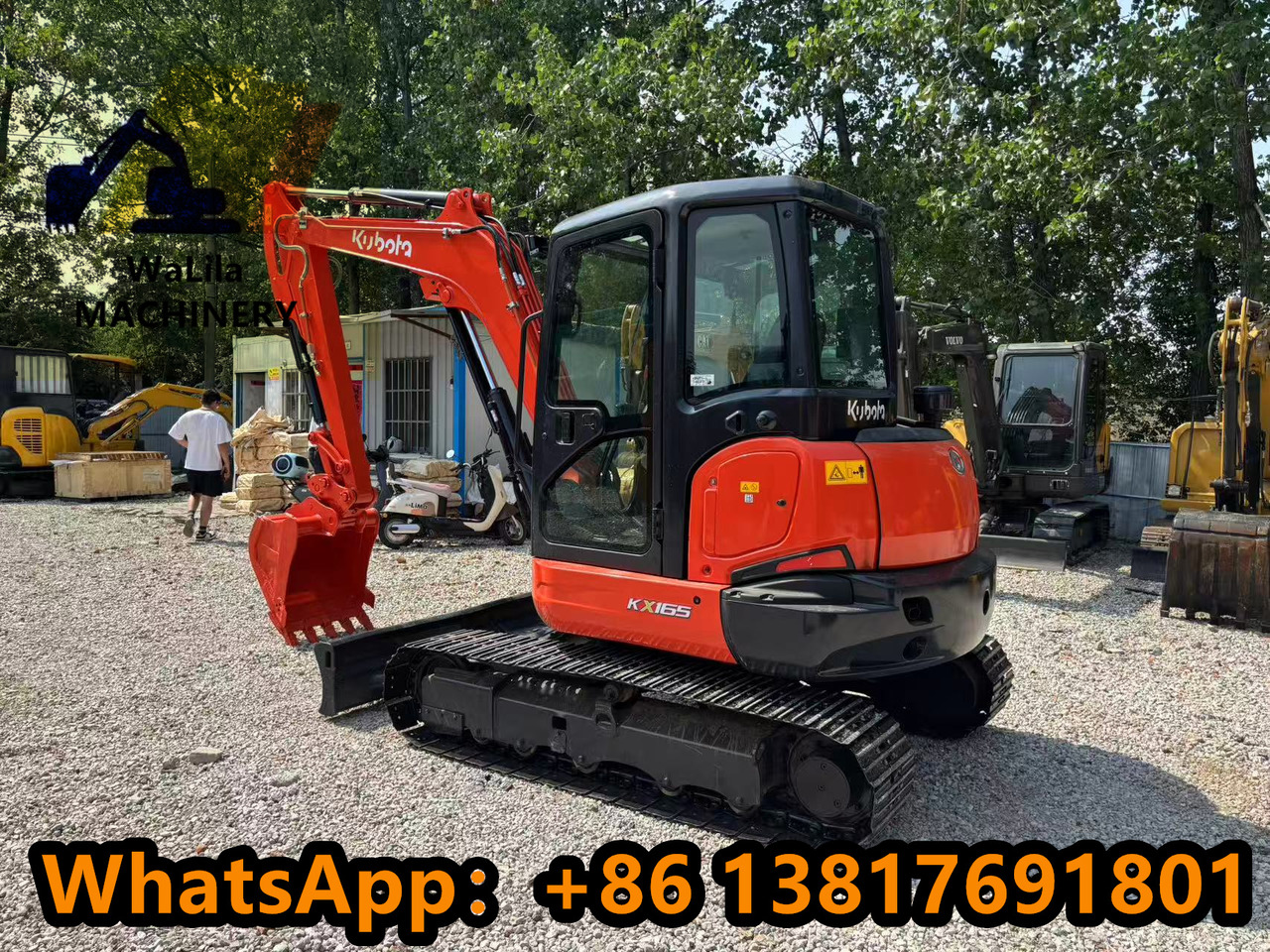 KUBOTA KX165-5 - Mini escavadeira: foto 4 KUBOTA KX165-5 - Mini escavadeira: foto 4