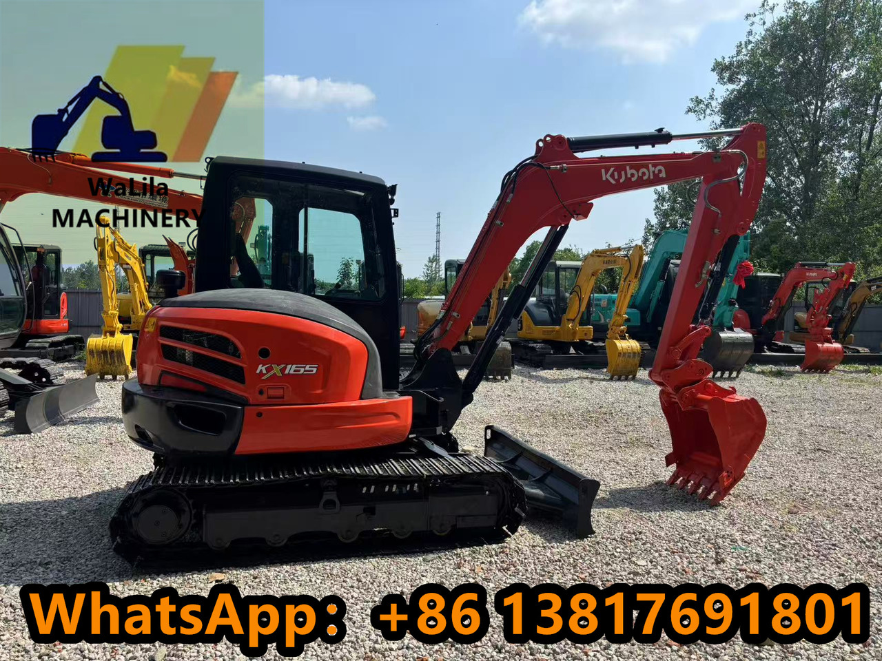 KUBOTA KX165-5 - Mini escavadeira: foto 1 KUBOTA KX165-5 - Mini escavadeira: foto 1