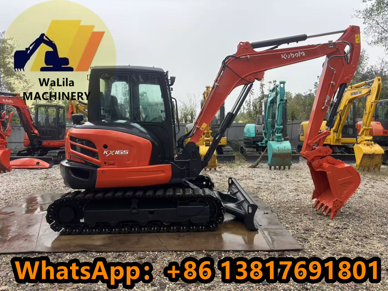 KUBOTA KX165-5 - Mini escavadeira: foto 1 KUBOTA KX165-5 - Mini escavadeira: foto 1