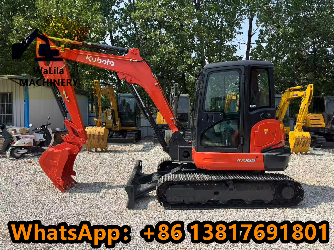 KUBOTA KX165-5 - Mini escavadeira: foto 3 KUBOTA KX165-5 - Mini escavadeira: foto 3