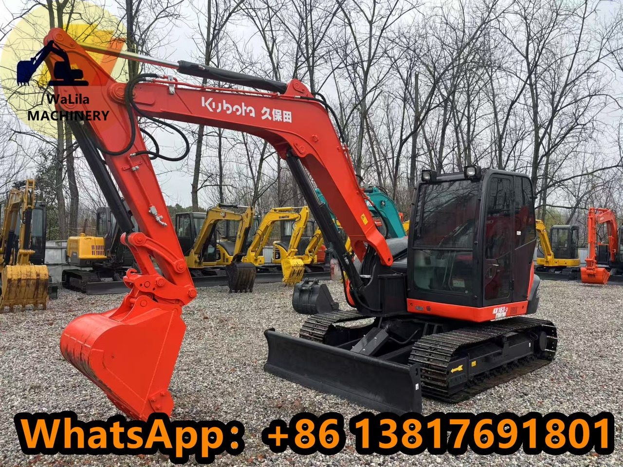 KUBOTA KX183 - Mini escavadeira: foto 3 KUBOTA KX183 - Mini escavadeira: foto 3
