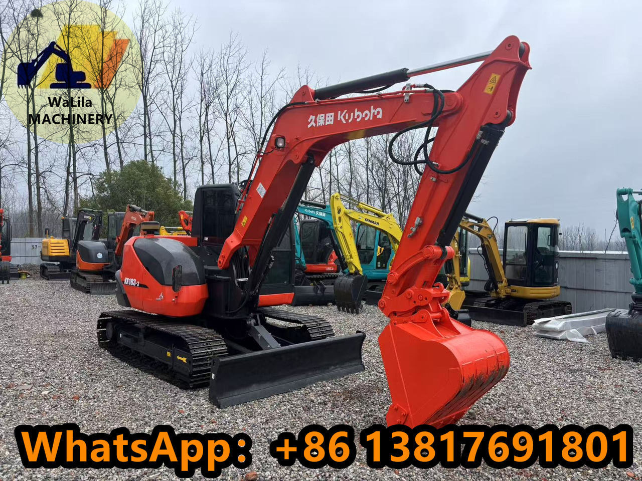 KUBOTA KX183 - Mini escavadeira: foto 5 KUBOTA KX183 - Mini escavadeira: foto 5