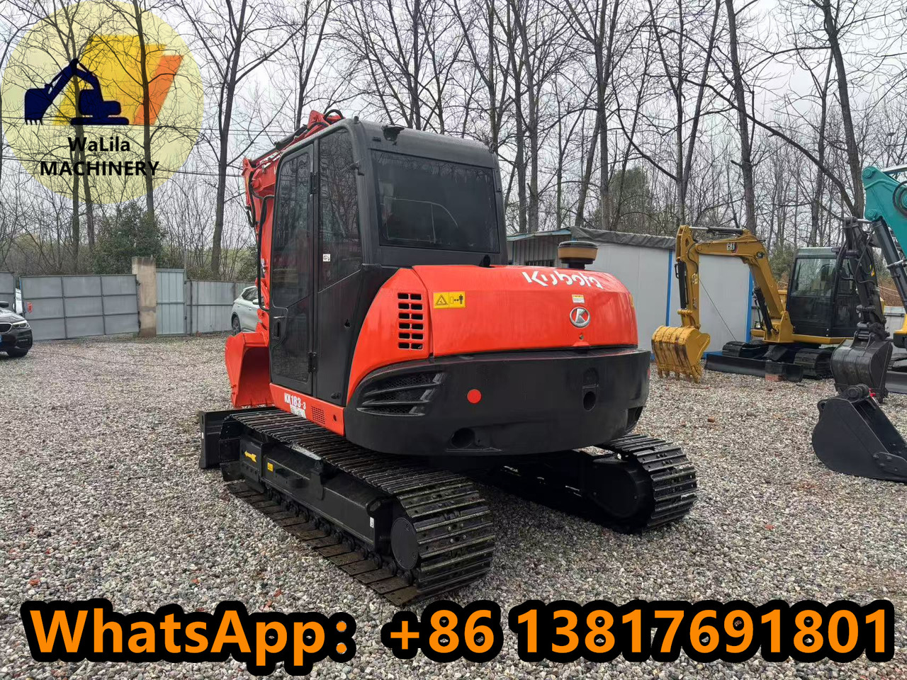 KUBOTA KX183 - Mini escavadeira: foto 4 KUBOTA KX183 - Mini escavadeira: foto 4
