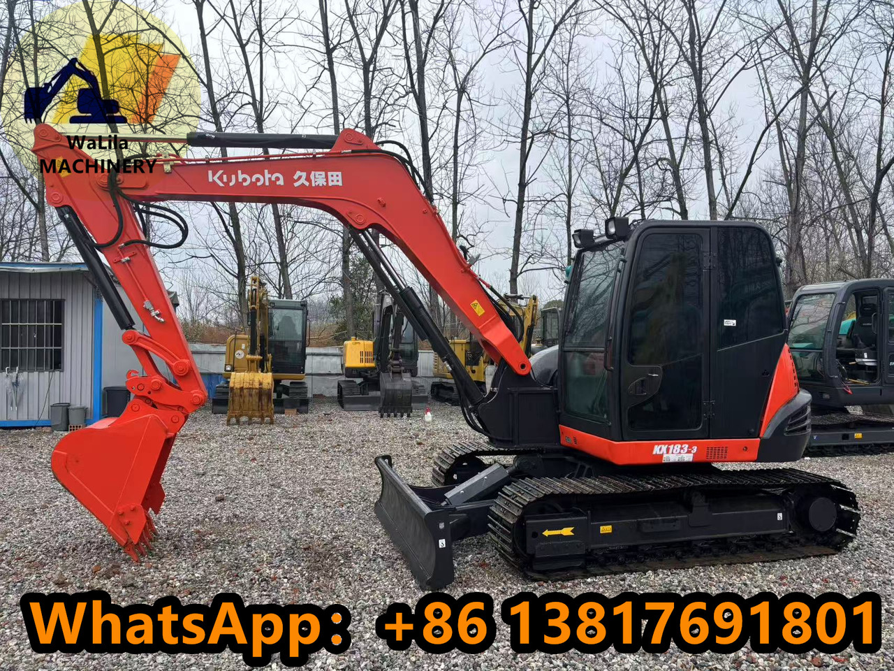 KUBOTA KX183 - Mini escavadeira: foto 2 KUBOTA KX183 - Mini escavadeira: foto 2