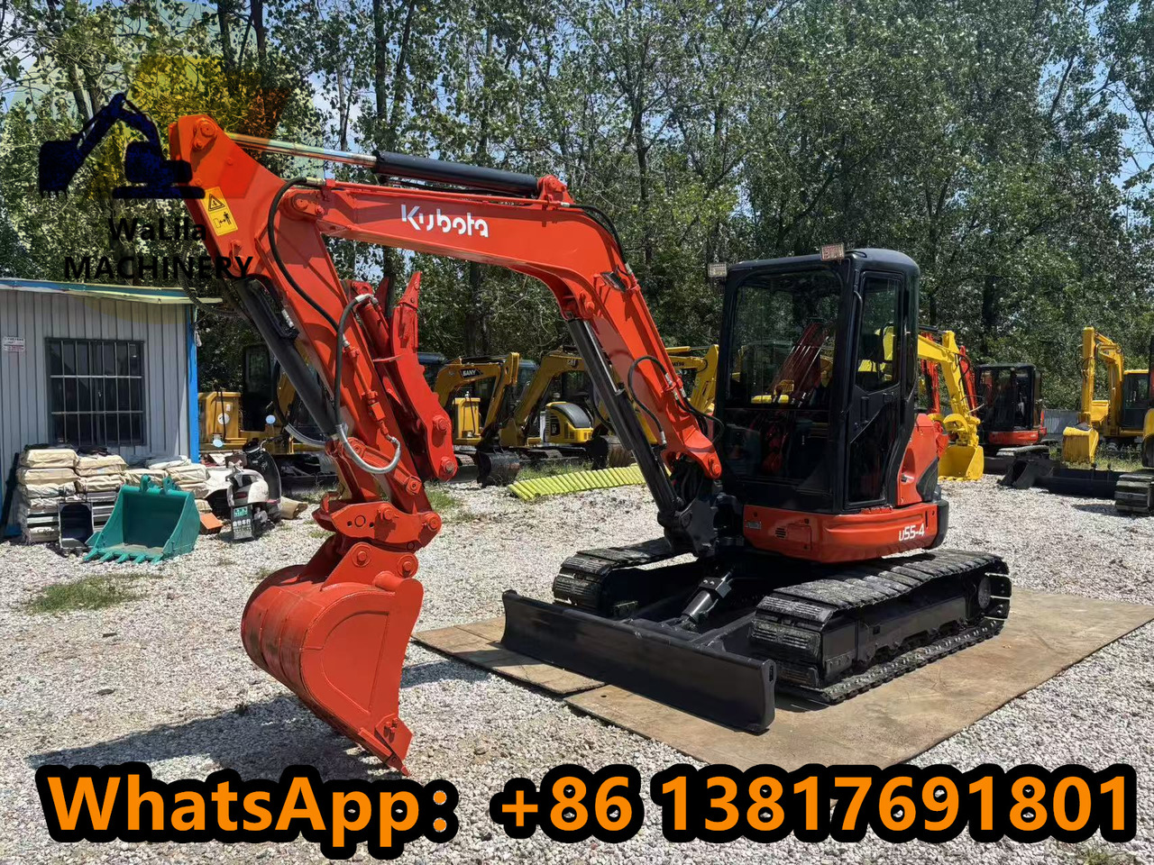 KUBOTA Kubota KX163 KX057 rubber crawler excavator - Mini escavadeira: foto 3 KUBOTA Kubota KX163 KX057 rubber crawler excavator - Mini escavadeira: foto 3