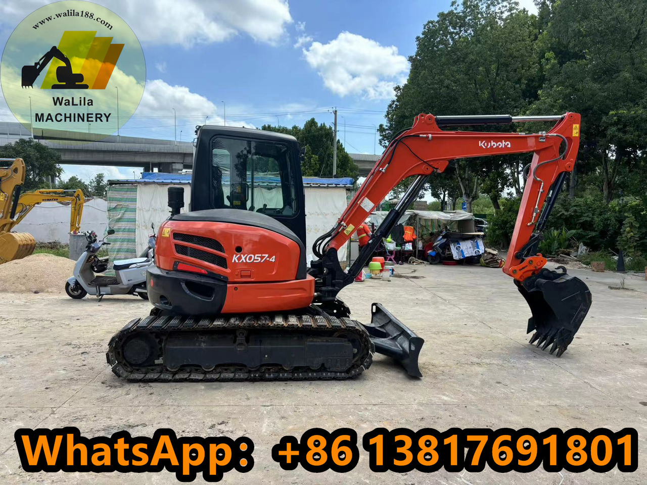KUBOTA Kx057-4 - Mini escavadeira: foto 1 KUBOTA Kx057-4 - Mini escavadeira: foto 1