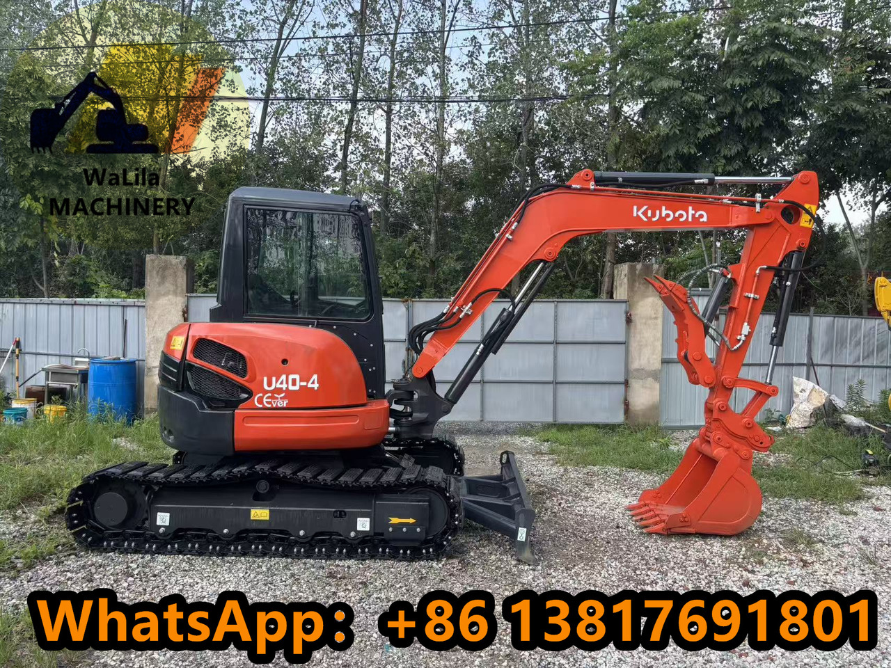 KUBOTA U40 - Mini escavadeira: foto 2 KUBOTA U40 - Mini escavadeira: foto 2