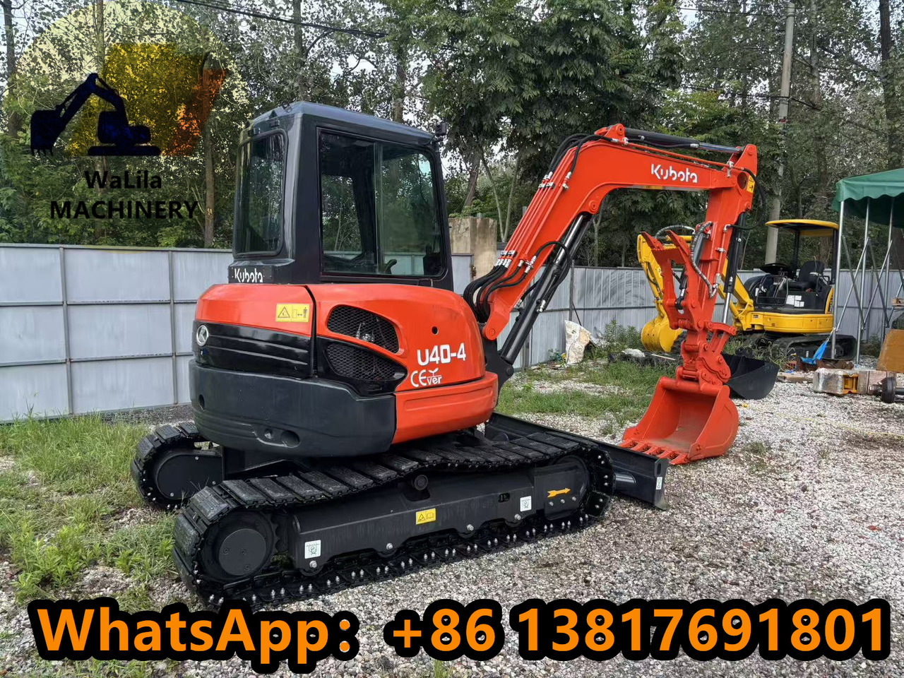 KUBOTA U40 - Mini escavadeira: foto 1 KUBOTA U40 - Mini escavadeira: foto 1