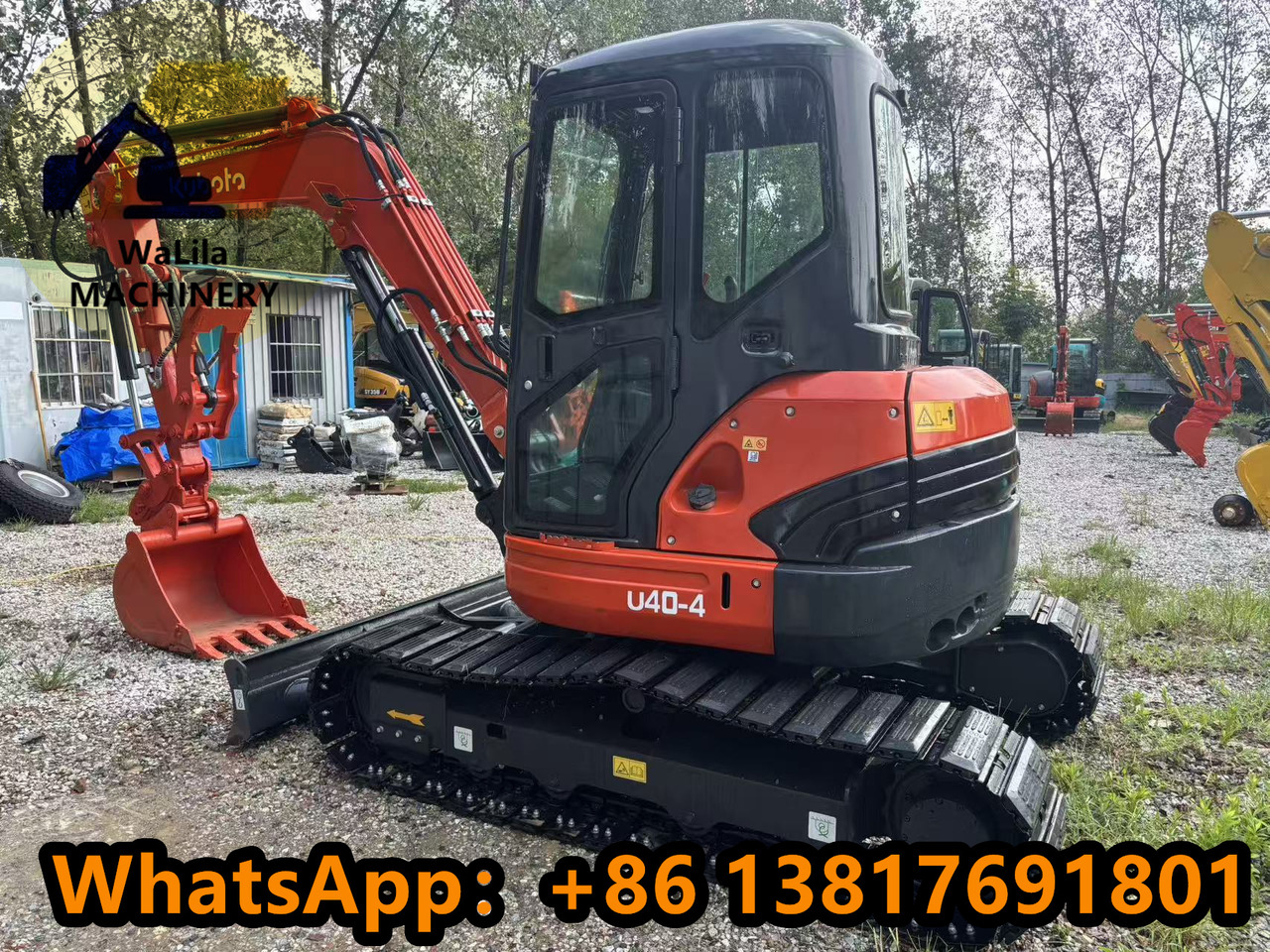 KUBOTA U40 - Mini escavadeira: foto 3 KUBOTA U40 - Mini escavadeira: foto 3
