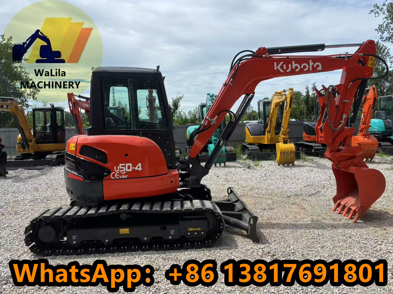 KUBOTA U50-4 - Mini escavadeira: foto 1 KUBOTA U50-4 - Mini escavadeira: foto 1