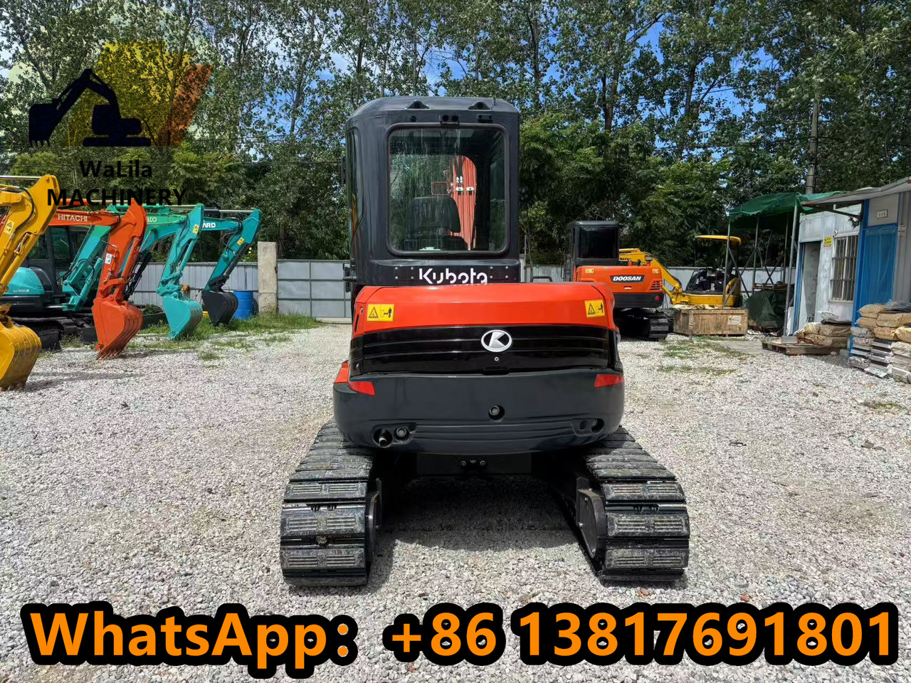 KUBOTA U50 - Mini escavadeira: foto 3 KUBOTA U50 - Mini escavadeira: foto 3