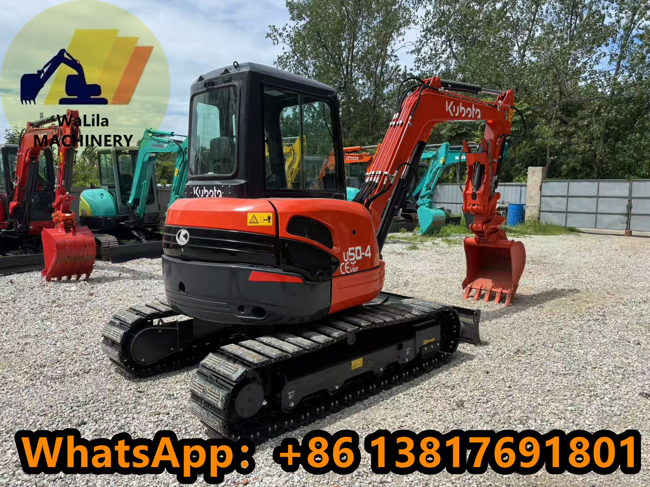 KUBOTA U50 - Mini escavadeira: foto 4 KUBOTA U50 - Mini escavadeira: foto 4