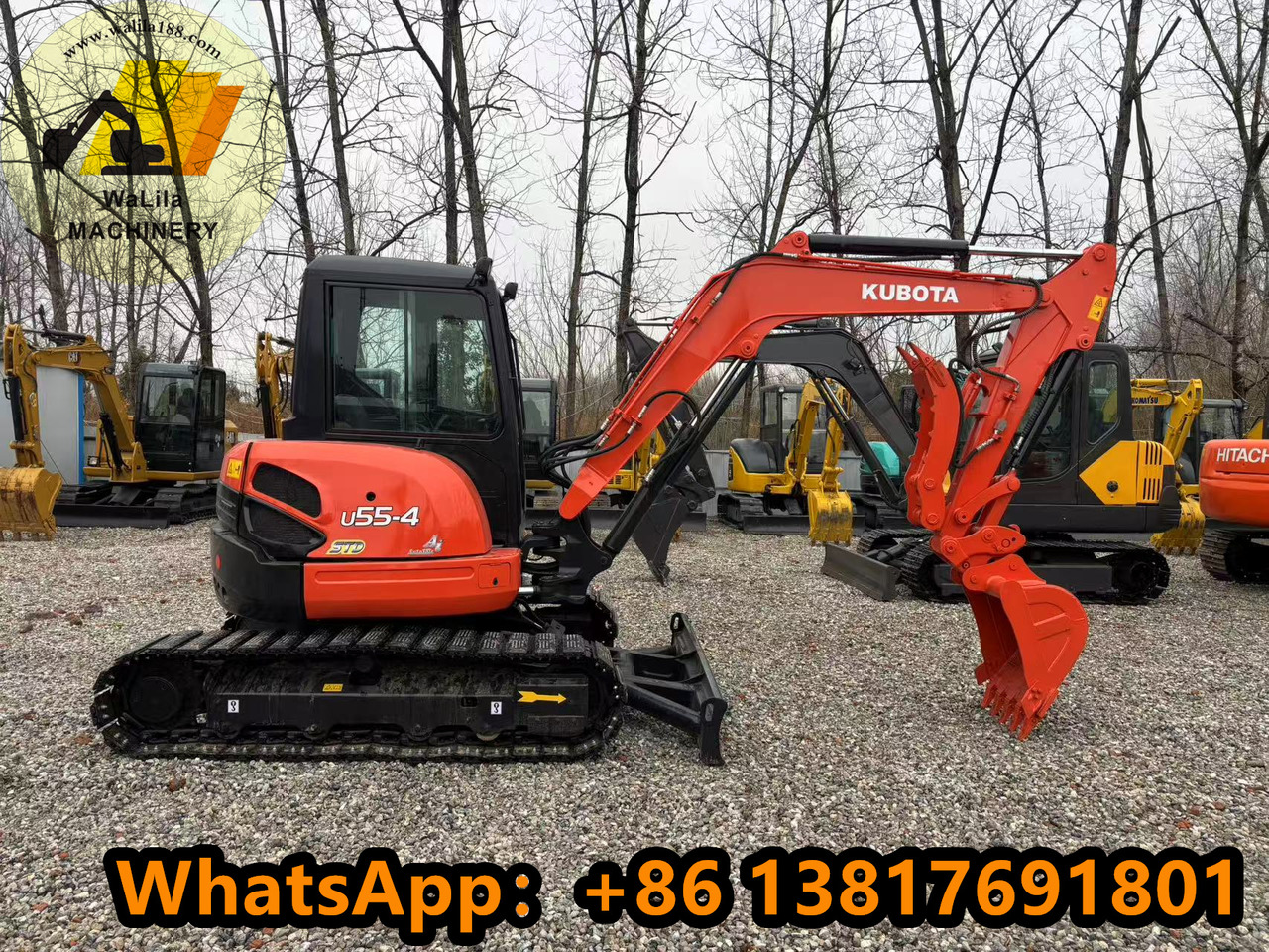 KUBOTA U55-4 - Mini escavadeira: foto 1 KUBOTA U55-4 - Mini escavadeira: foto 1
