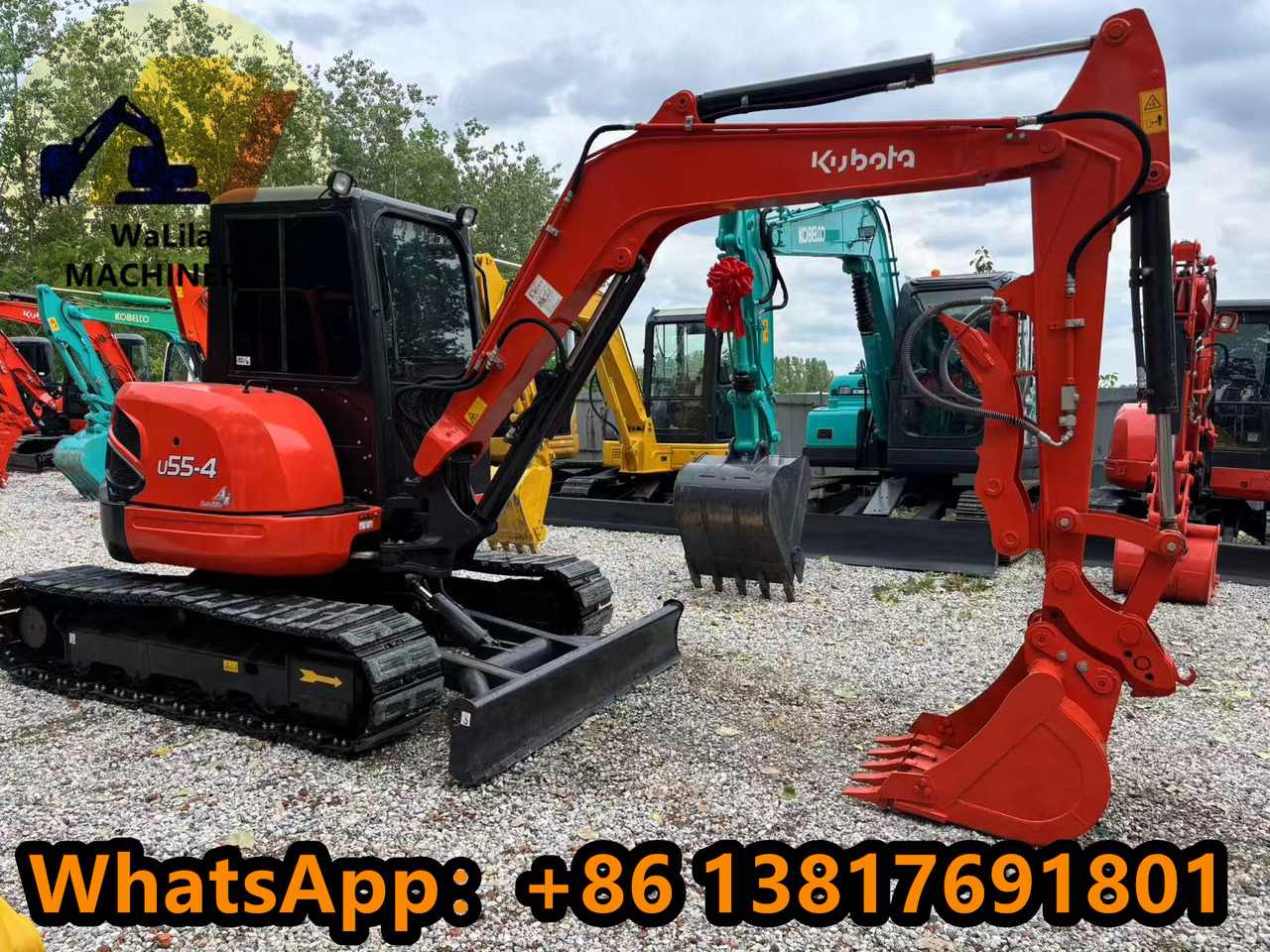 KUBOTA U55-4R - Mini escavadeira: foto 3 KUBOTA U55-4R - Mini escavadeira: foto 3