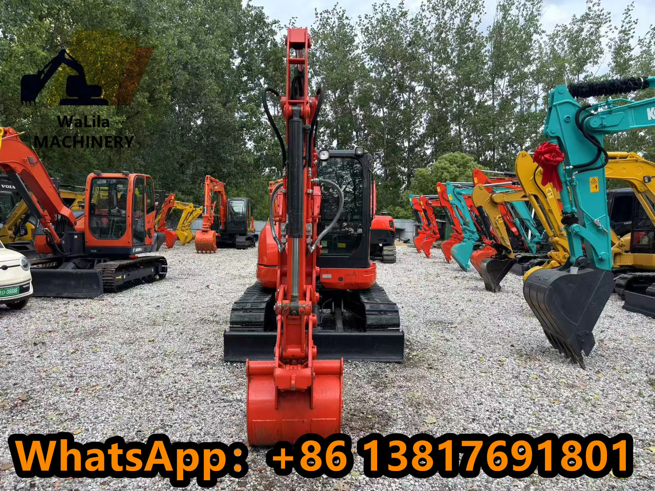 KUBOTA U55-4R - Mini escavadeira: foto 2 KUBOTA U55-4R - Mini escavadeira: foto 2