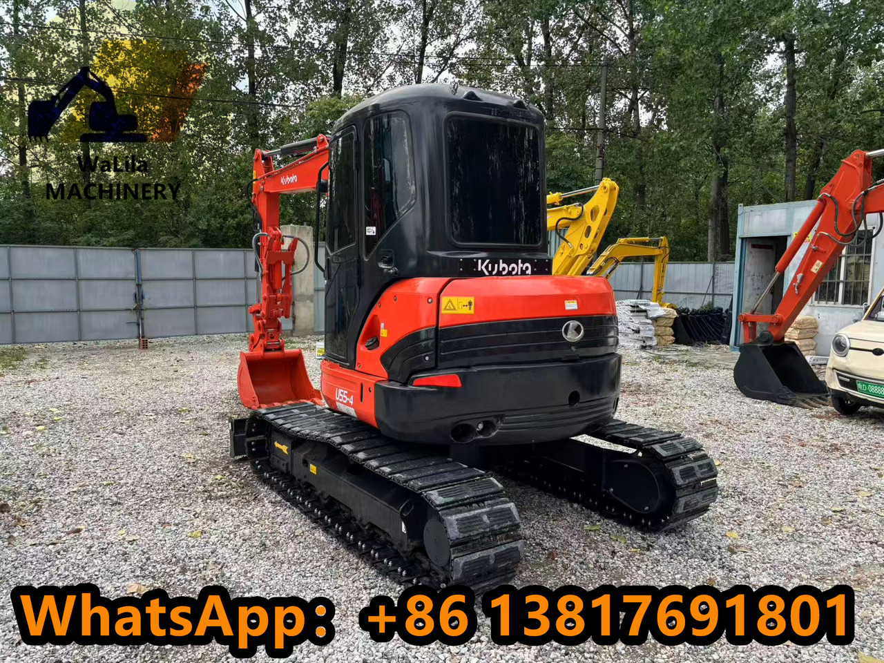 KUBOTA U55 - Mini escavadeira: foto 5 KUBOTA U55 - Mini escavadeira: foto 5