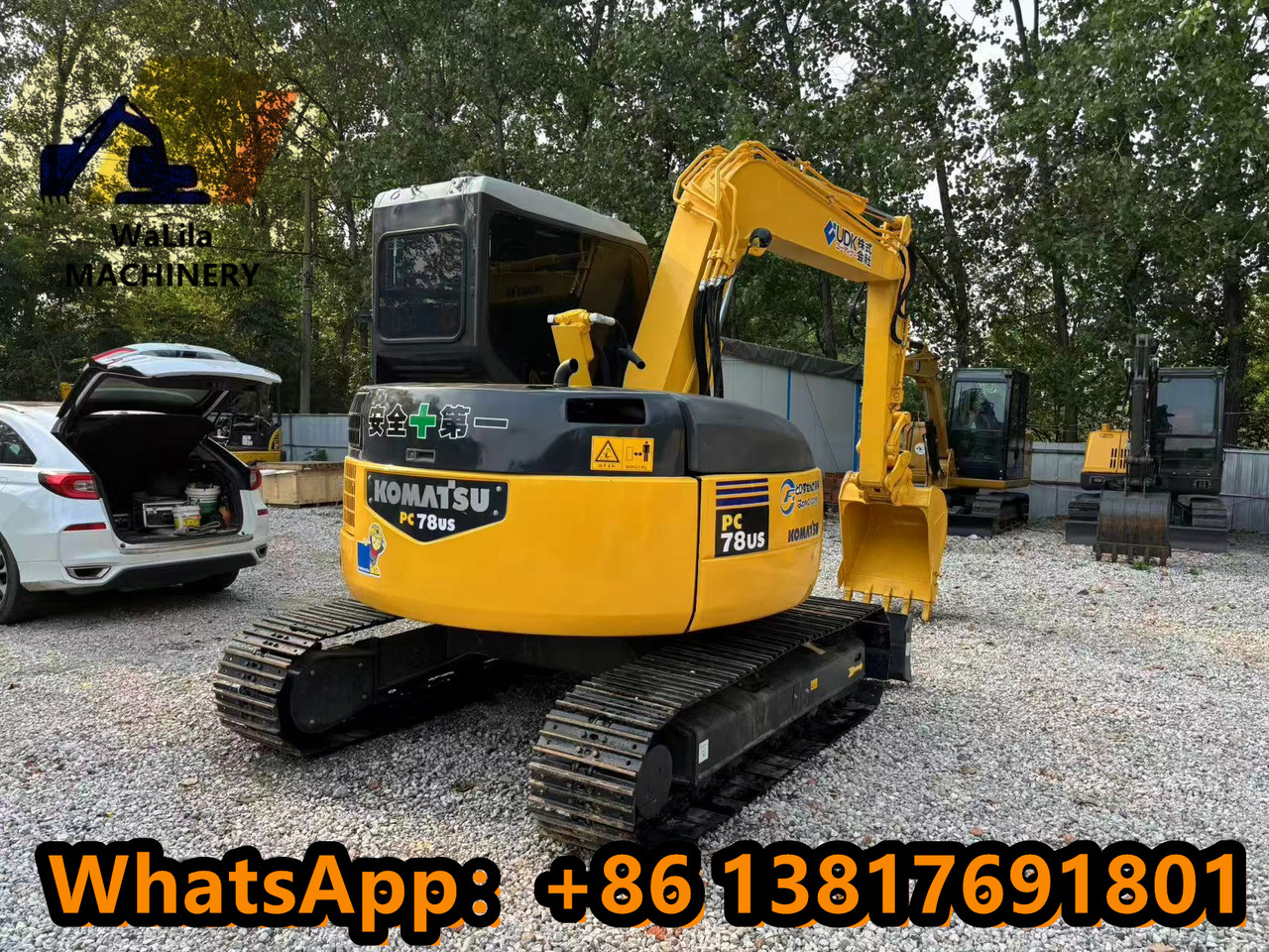 Komatsu 78US-6 - Mini escavadeira: foto 3 Komatsu 78US-6 - Mini escavadeira: foto 3