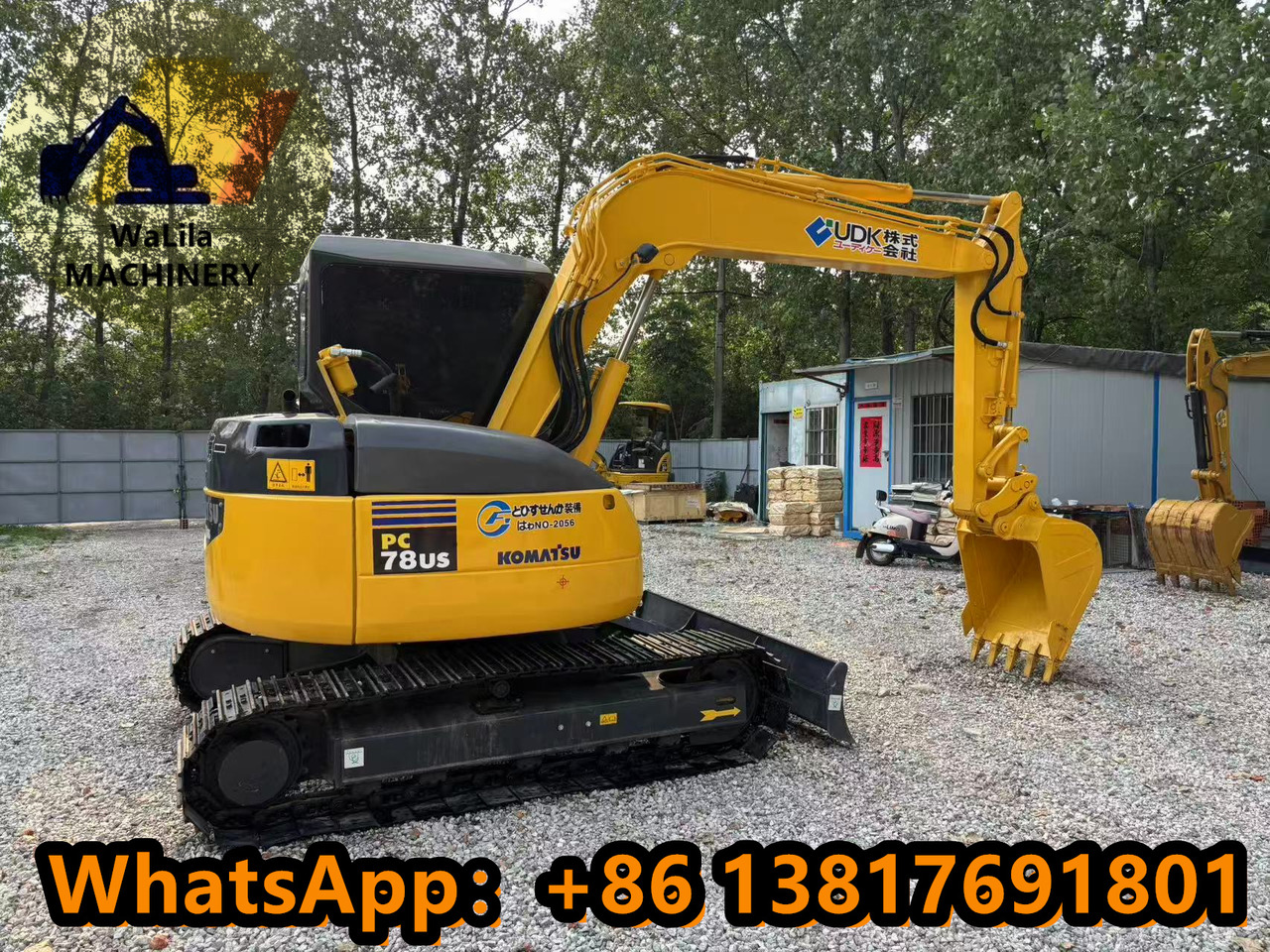 Komatsu 78US-6 - Mini escavadeira: foto 1 Komatsu 78US-6 - Mini escavadeira: foto 1