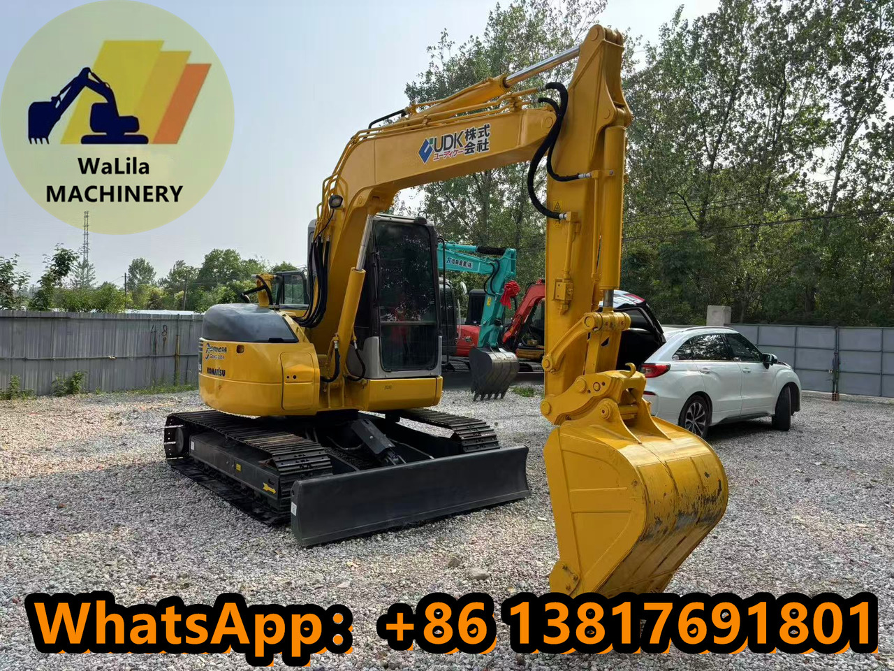 Komatsu 78US-6 - Mini escavadeira: foto 2 Komatsu 78US-6 - Mini escavadeira: foto 2