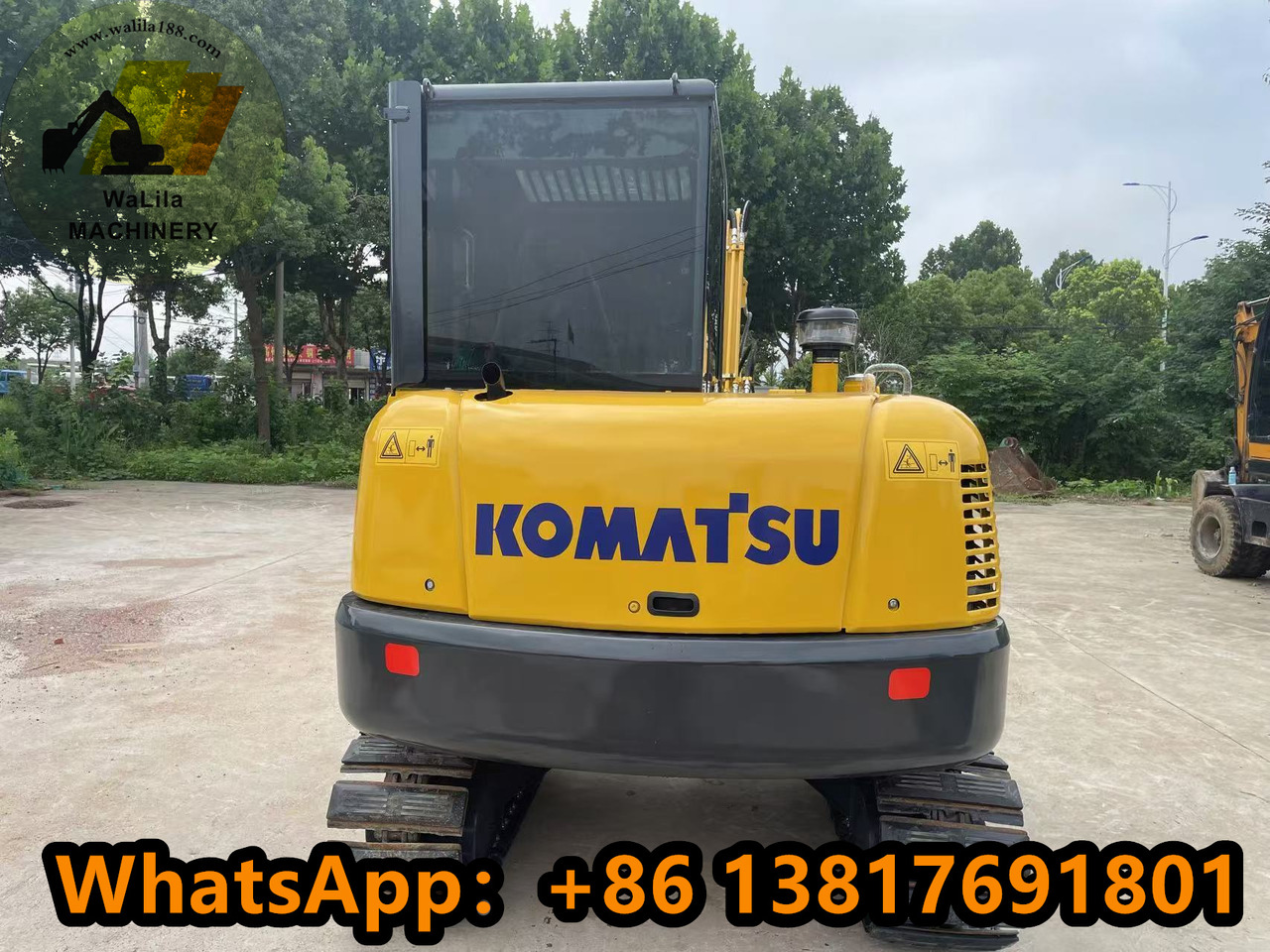 Komatsu PC 56-7 PC56-7 - Mini escavadeira: foto 5 Komatsu PC 56-7 PC56-7 - Mini escavadeira: foto 5