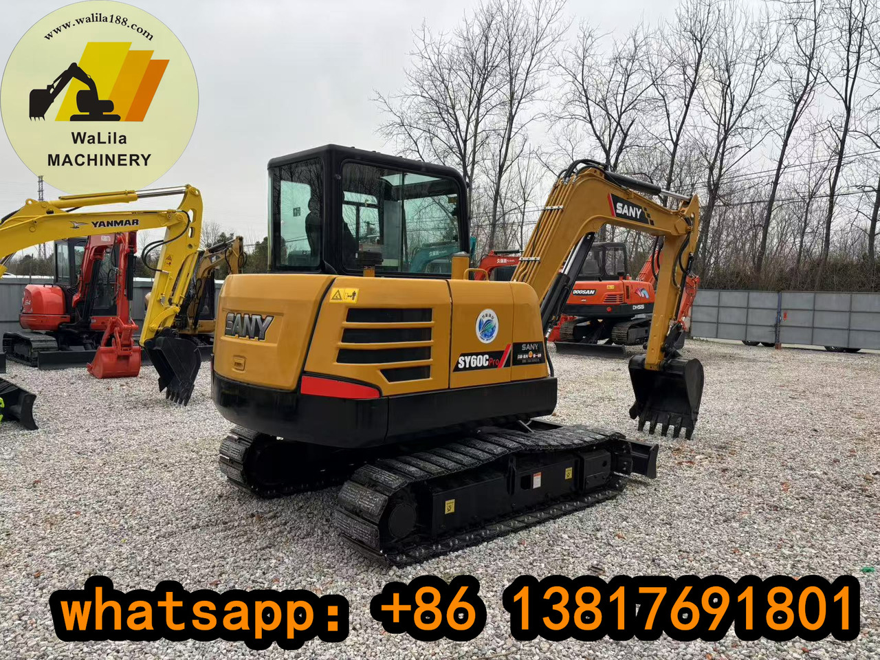 Mini escavadeira SANY SY60: foto 7