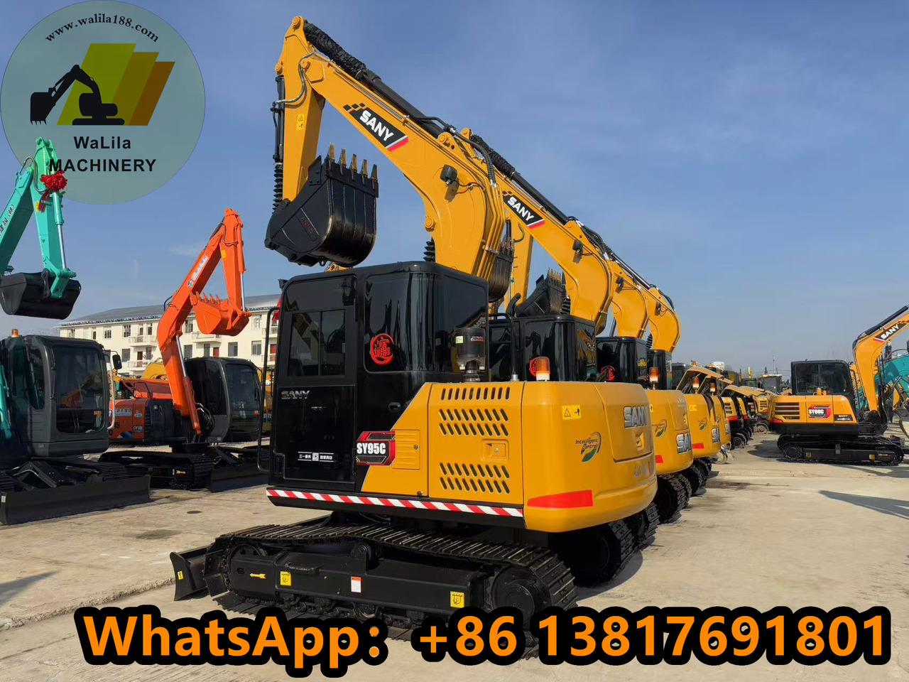 SANY SY95 - Escavadora de rastos: foto 1 SANY SY95 - Escavadora de rastos: foto 1