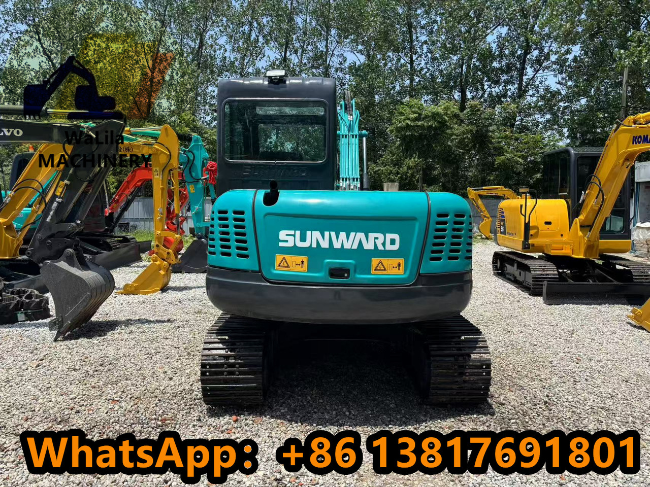 SUNWARD SWE 80 - Mini escavadeira: foto 2 SUNWARD SWE 80 - Mini escavadeira: foto 2