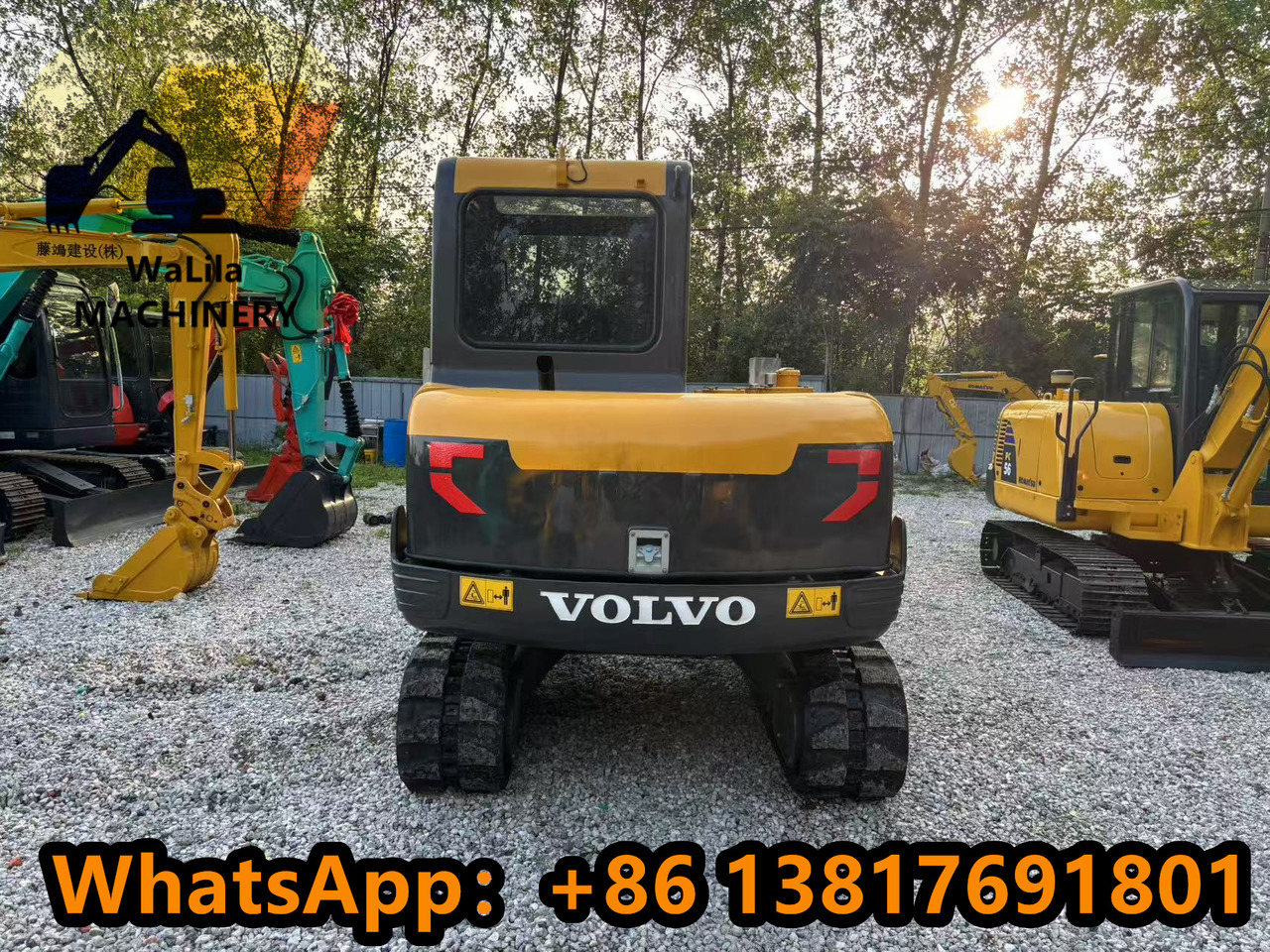 VOLVO EC55 Rubber track version - Mini escavadeira: foto 5 VOLVO EC55 Rubber track version - Mini escavadeira: foto 5