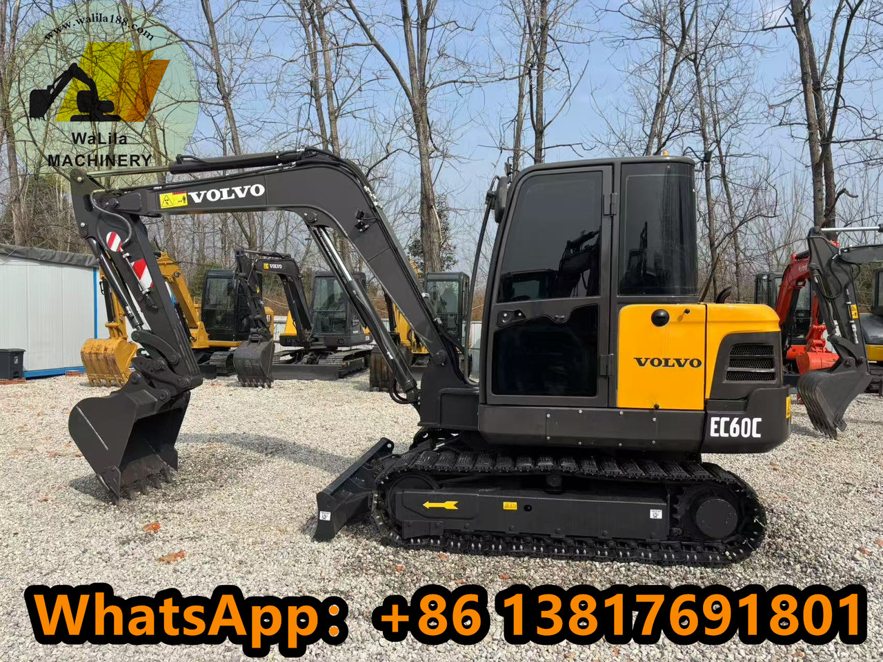 VOLVO EC60 - Mini escavadeira: foto 1 VOLVO EC60 - Mini escavadeira: foto 1