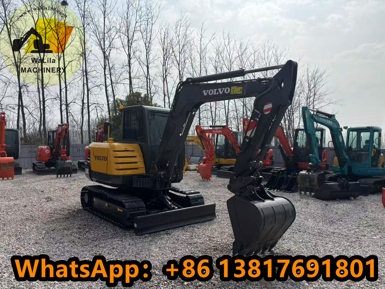 VOLVO EC60 - Mini escavadeira: foto 2 VOLVO EC60 - Mini escavadeira: foto 2