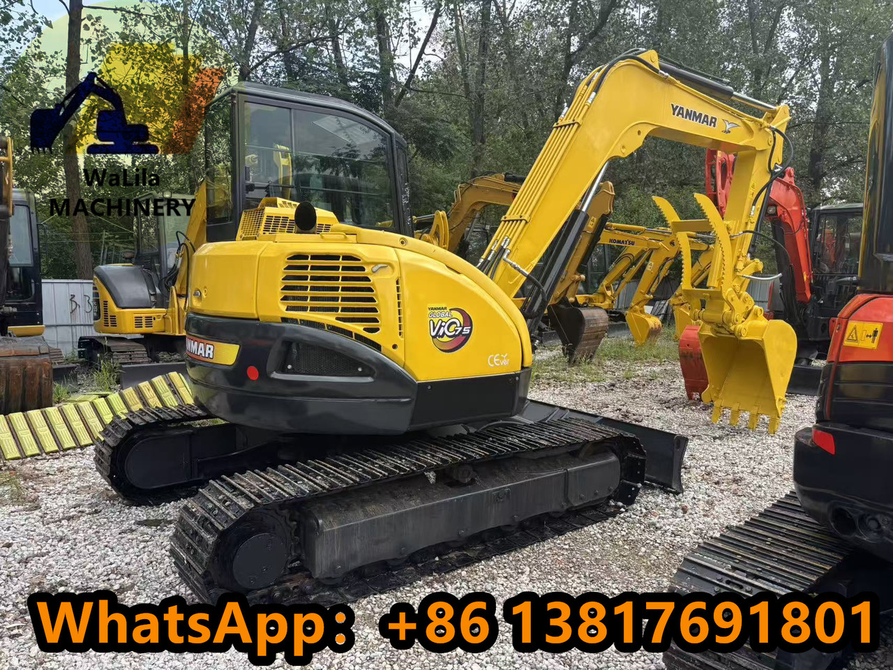 YANMAR VIO 75 - Escavadora de rastos: foto 1 YANMAR VIO 75 - Escavadora de rastos: foto 1