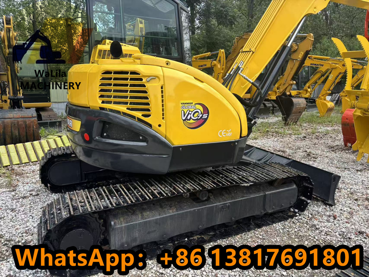 YANMAR VIO 75 - Escavadora de rastos: foto 4 YANMAR VIO 75 - Escavadora de rastos: foto 4