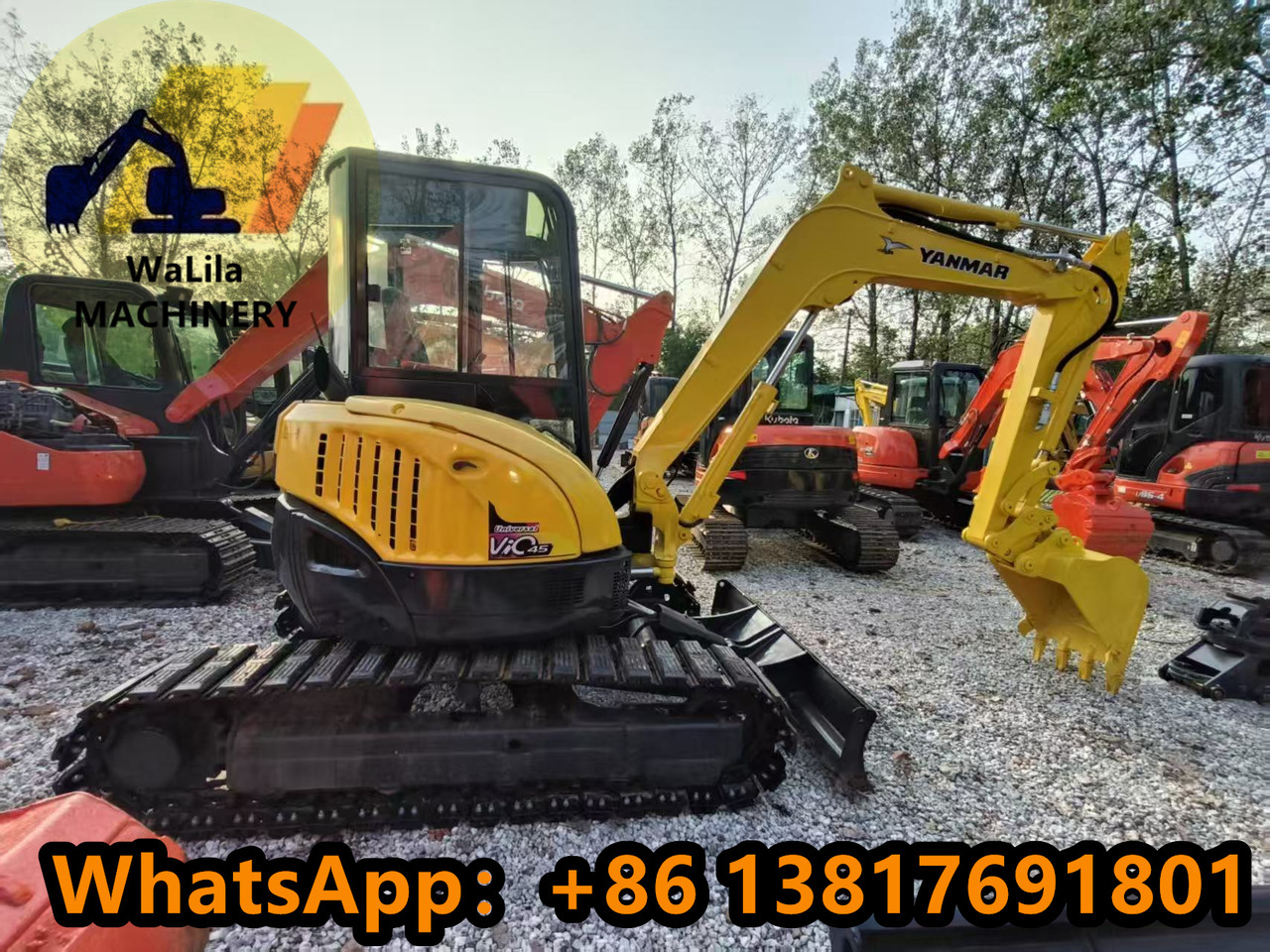 YANMAR VIO45 - Mini escavadeira: foto 1 YANMAR VIO45 - Mini escavadeira: foto 1
