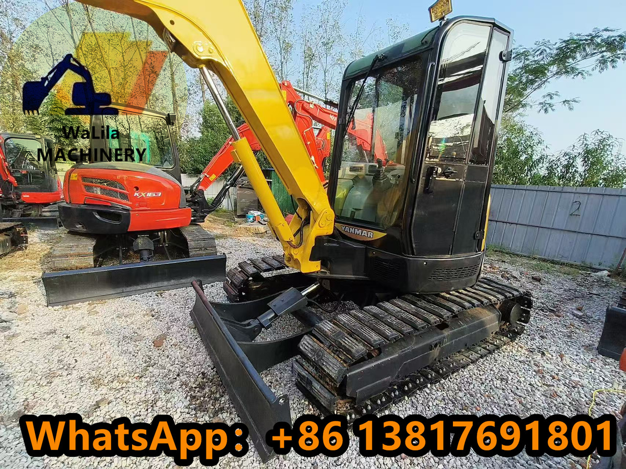 YANMAR VIO45 - Mini escavadeira: foto 5 YANMAR VIO45 - Mini escavadeira: foto 5