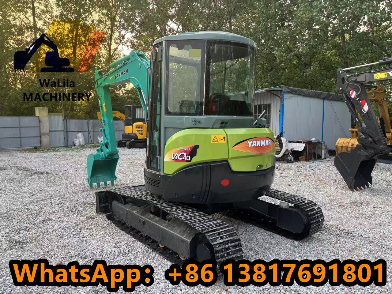 YANMAR vio40 - Mini escavadeira: foto 5 YANMAR vio40 - Mini escavadeira: foto 5
