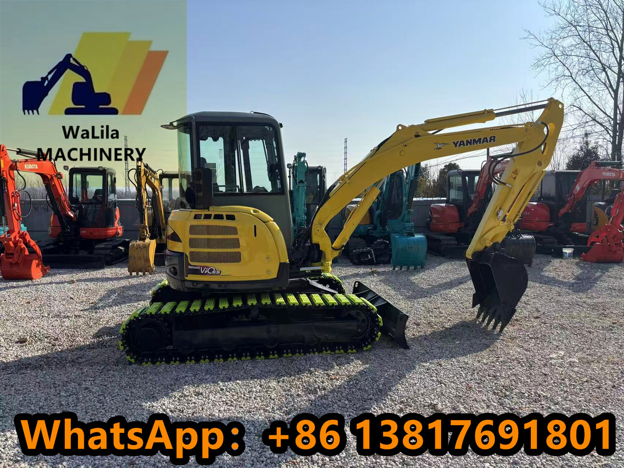 Yanmar Vio 55 Vio55 - Mini escavadeira: foto 4 Yanmar Vio 55 Vio55 - Mini escavadeira: foto 4