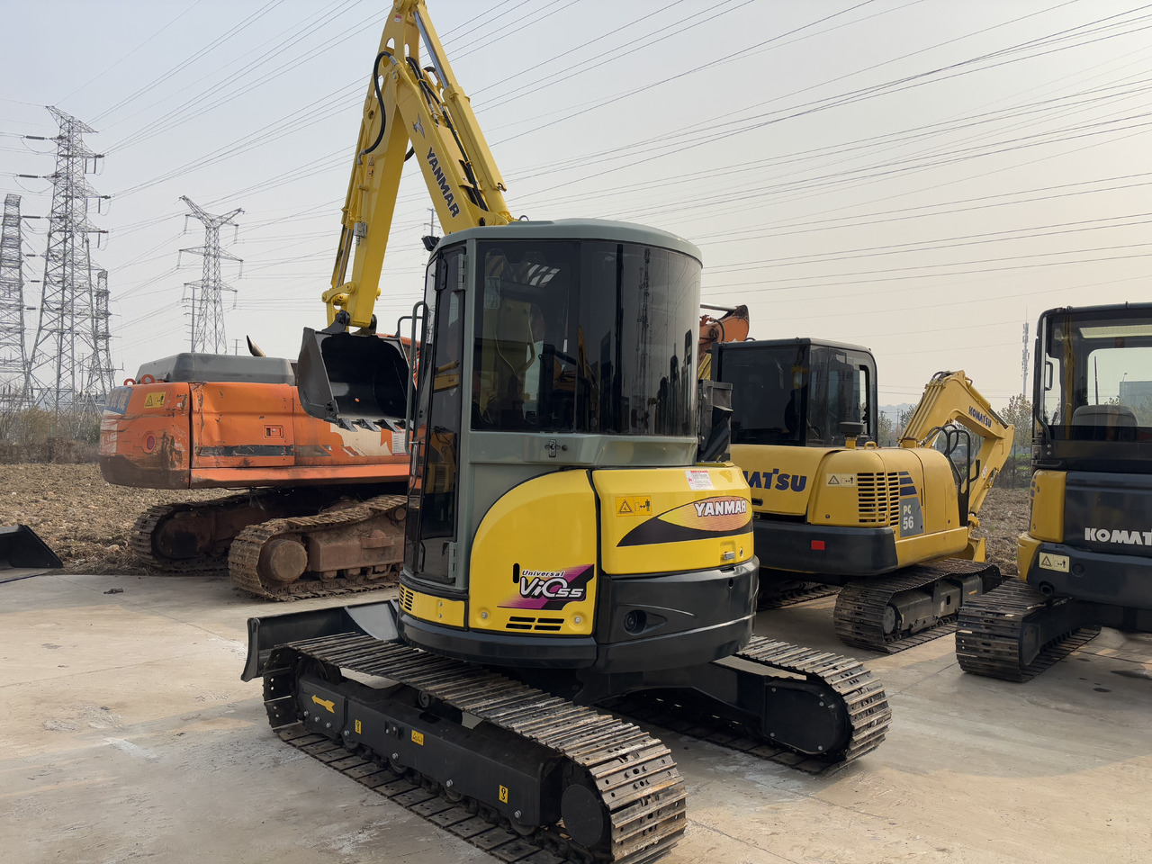 Yanmar Vio 55 Vio55 - Mini escavadeira: foto 1 Yanmar Vio 55 Vio55 - Mini escavadeira: foto 1