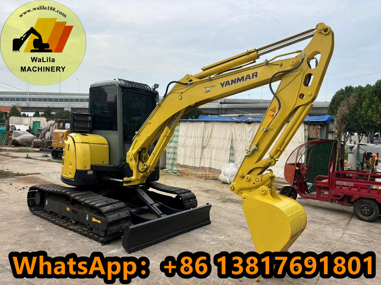 Yanmar Vio 55 Vio55 - Mini escavadeira: foto 3 Yanmar Vio 55 Vio55 - Mini escavadeira: foto 3