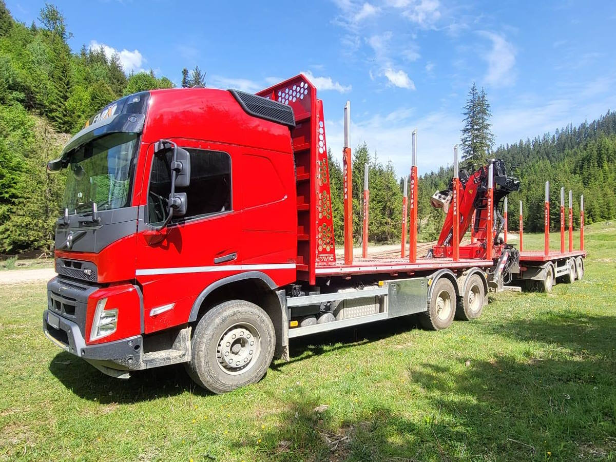 VOLVO FMX 500 - Caminhão florestal, Caminhão grua: foto 1 VOLVO FMX 500 - Caminhão florestal, Caminhão grua: foto 1