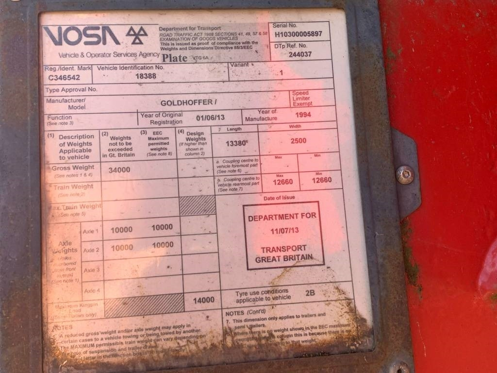 Locação de Goldhofer 2 Goldhofer 2: foto 7 Locação de Goldhofer 2 Goldhofer 2: foto 7