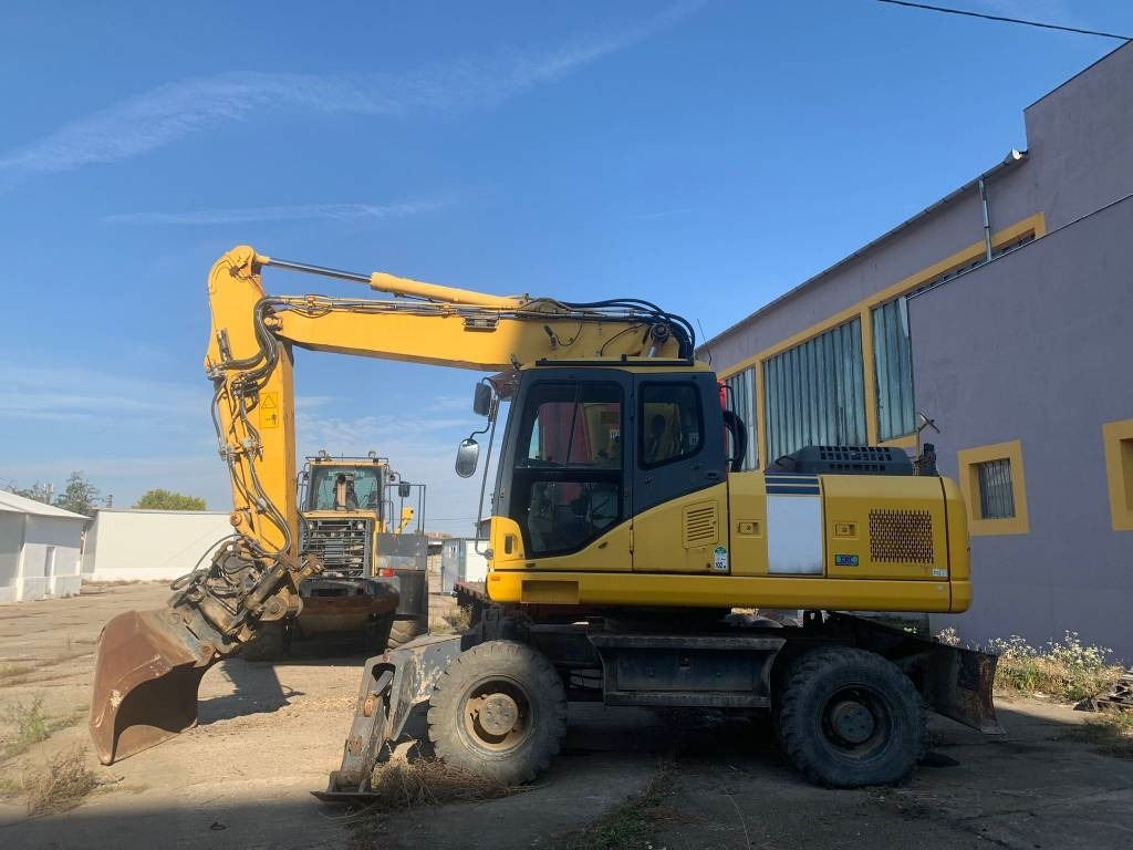 Komatsu PW180-E0+Engcon Rototilt - Escavadeira de rodas: foto 2 Komatsu PW180-E0+Engcon Rototilt - Escavadeira de rodas: foto 2