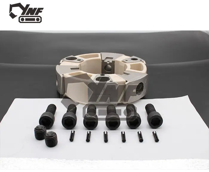 Embreagem e peças nuevo Excavator Accessories Hydraulic Pump Coupling Connecting Rubber Coupling Assembly: foto 7