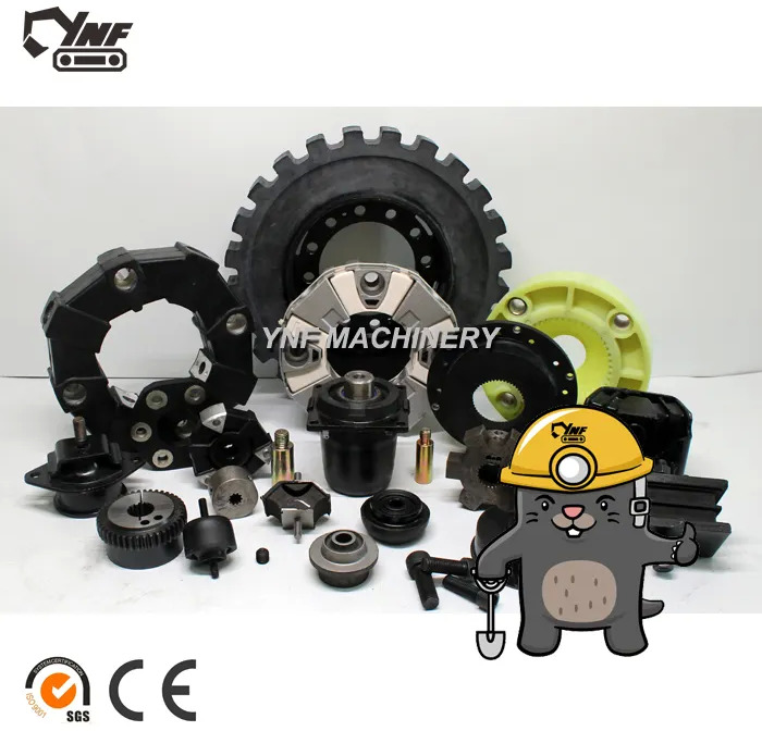 Embreagem e peças nuevo YNF High Quality 21420-07300 Atlas copco air compressor rubber coupling 2142007300: foto 7